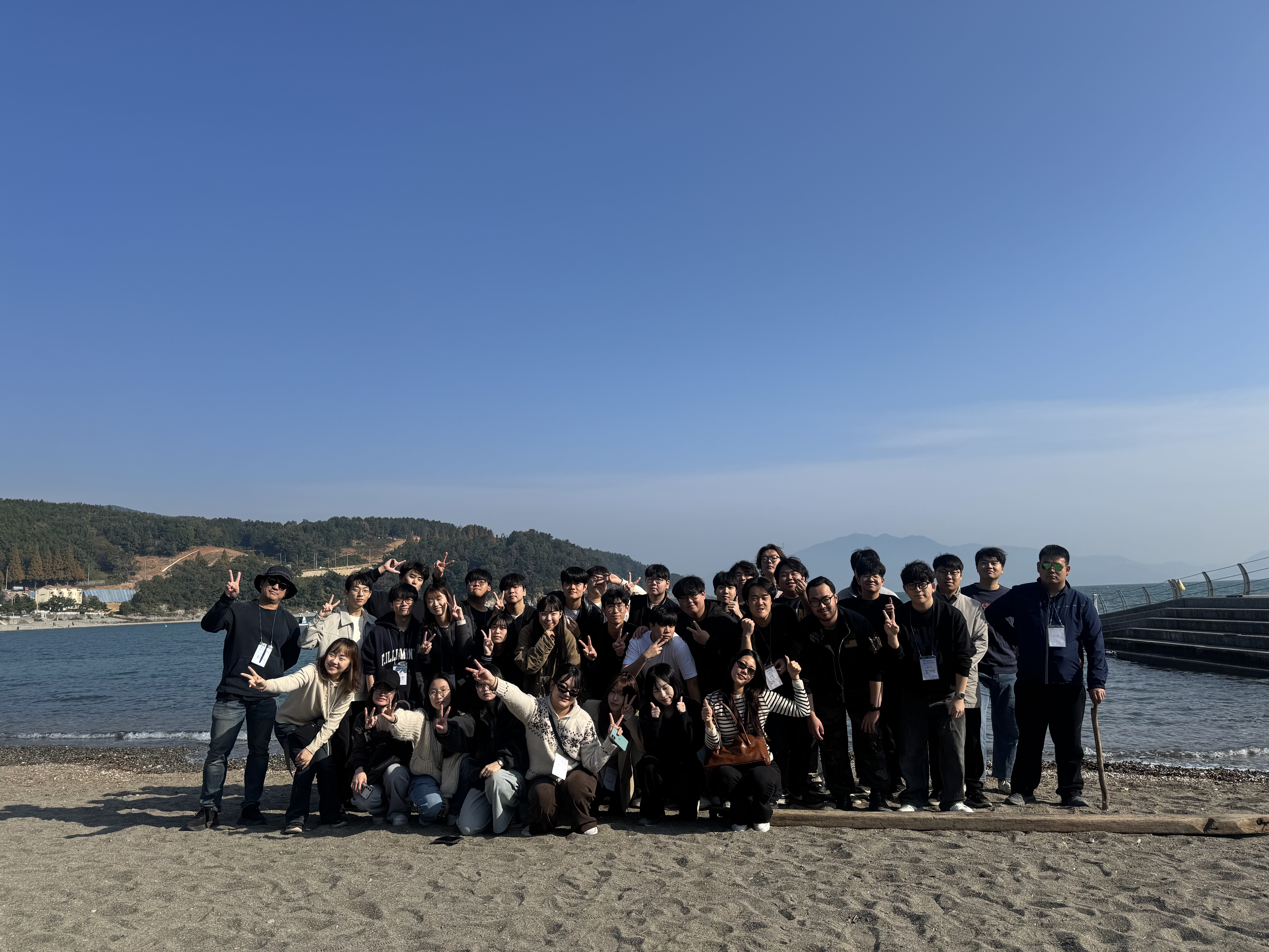 만성리검은모래해변(단체사진).jpg 첨부 이미지